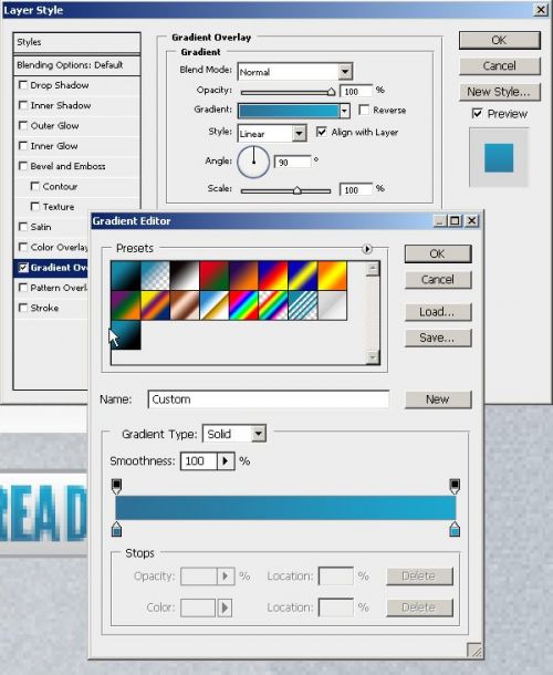 طراحی سایت افقی در فتوشاپ
